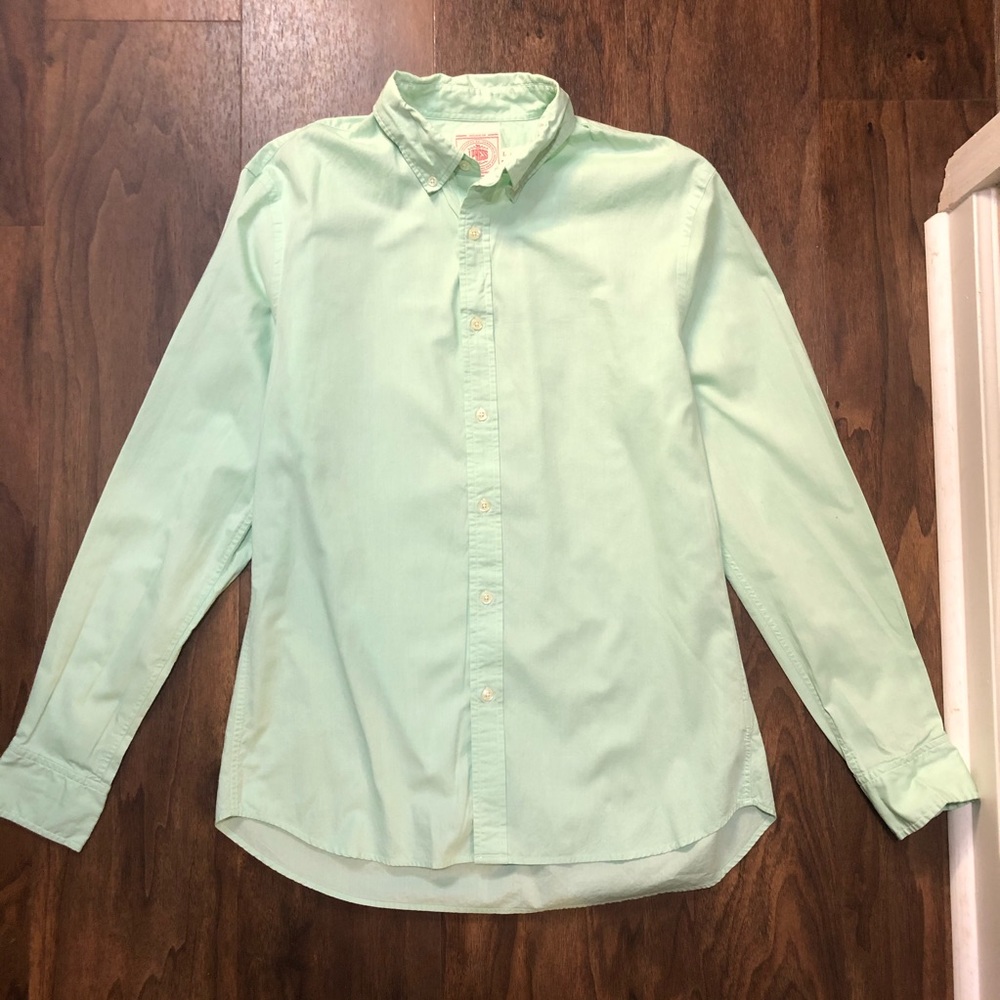 J. Press button down